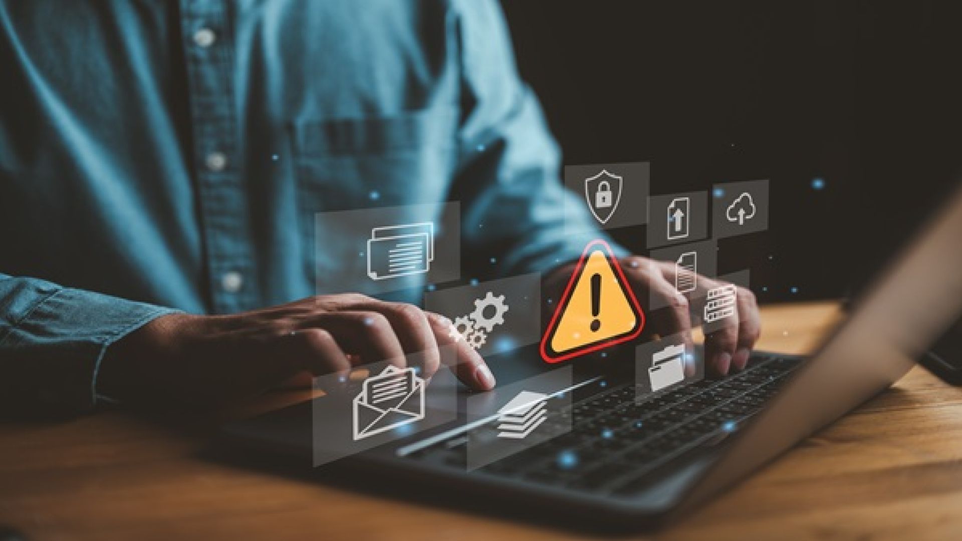 Website security updates and backups protecting a WordPress site